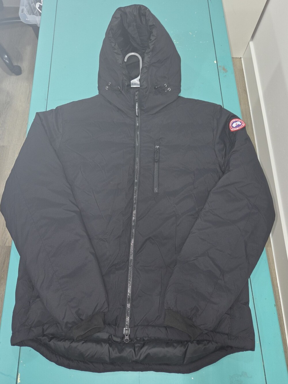 Canada Goose 5078M Lodge Hoody Puffer Jacket Black Men's SZ XL